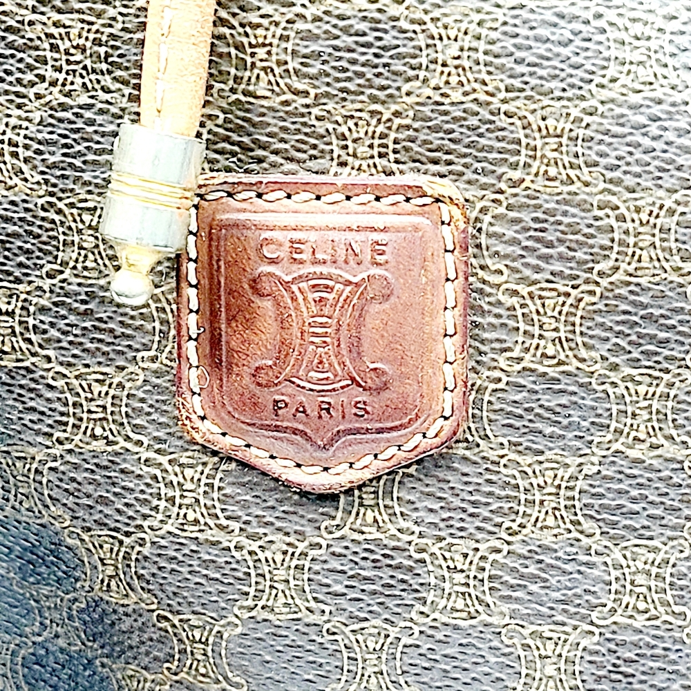 Celine Leather Drawstring Bag - Picture 2 of 8